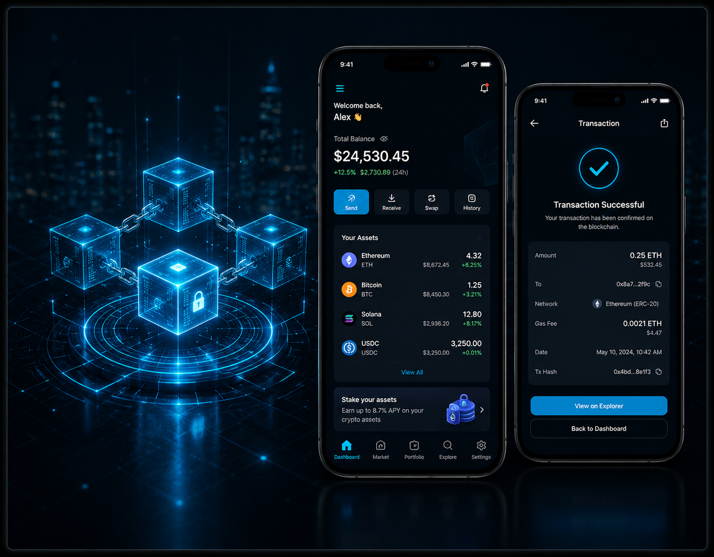 Crypto Wallet Dashboard